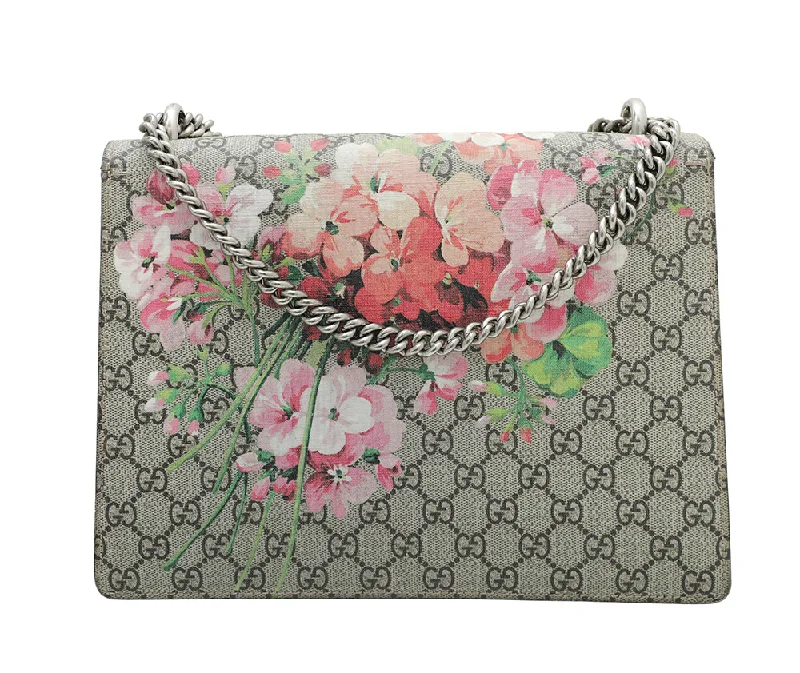 Gucci handbags for women with a beaded trimGucci Bicolor Dionysus Blooms Medium Bag