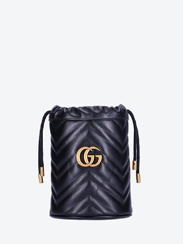 Women Gucci bags with a detachable mirror insideGucci Women Gg Marmont 2.0 Mini Bag