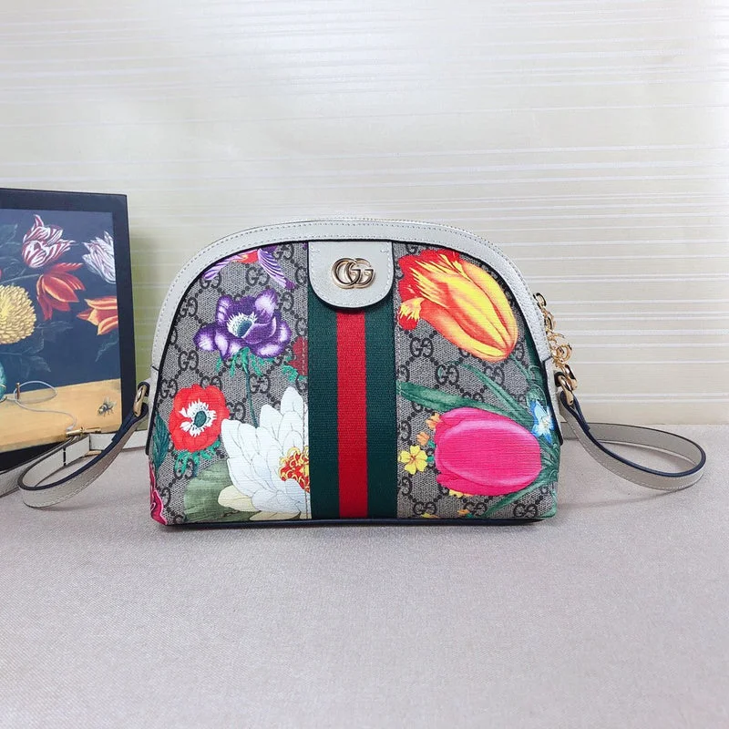 Women Gucci Sylvie bags with a crystal - embellished web stripeBC - GUCCI BAG - 2373