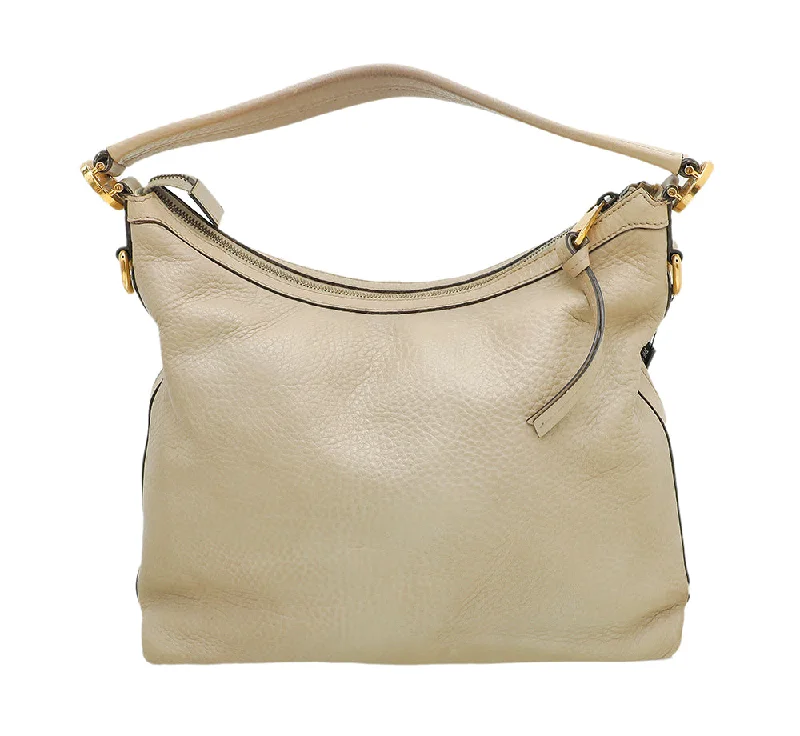 Gucci tote bags for women with a double - handle designGucci Beige Miss GG Original Hobo Bag