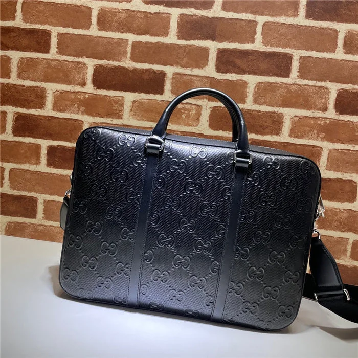 Women Gucci Sylvie bags with a monogram - embossed leatherWF - Gucci Bags - 131