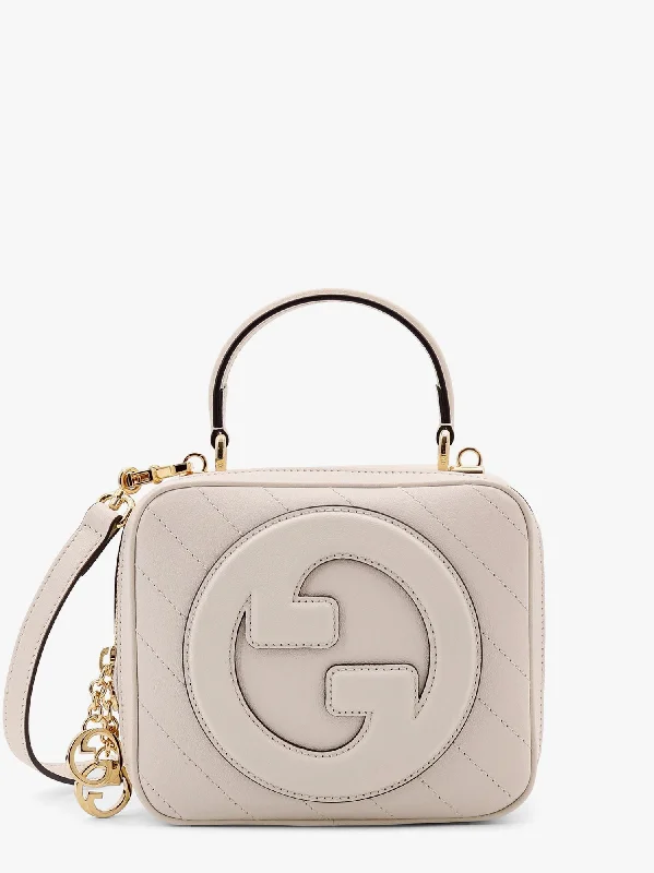 Women Gucci bags with a front - zip pocket for small itemsGucci Women Gucci Beige Handbags