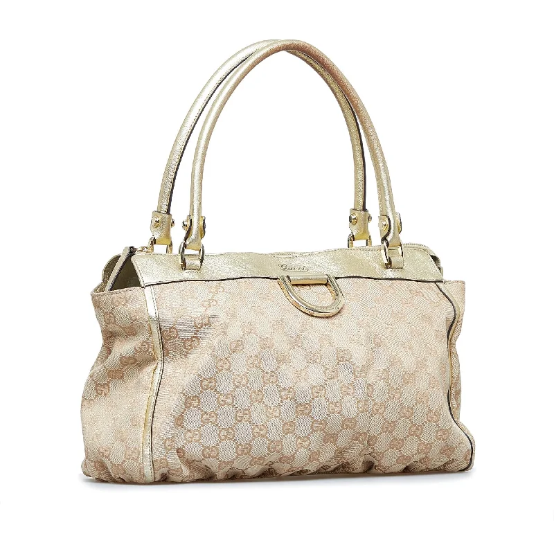 Gucci handbags for women with a beaded trimGucci GG Canvas Abbey D-Ring Tote (6xvIP4)