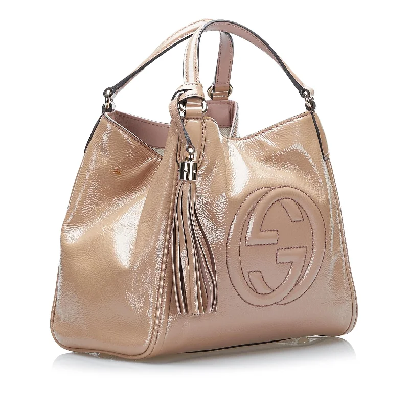 Gucci backpacks for women with a sleek silhouetteGucci Soho Satchel (SHG-37500)