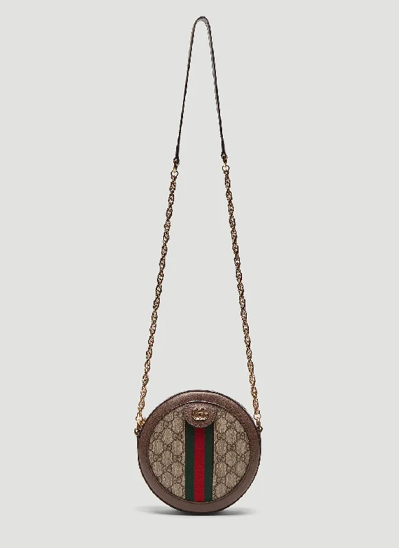 Gucci handbags for women with a beaded trimGucci Women Ophidia Mini Gg Round Shoulder Bag