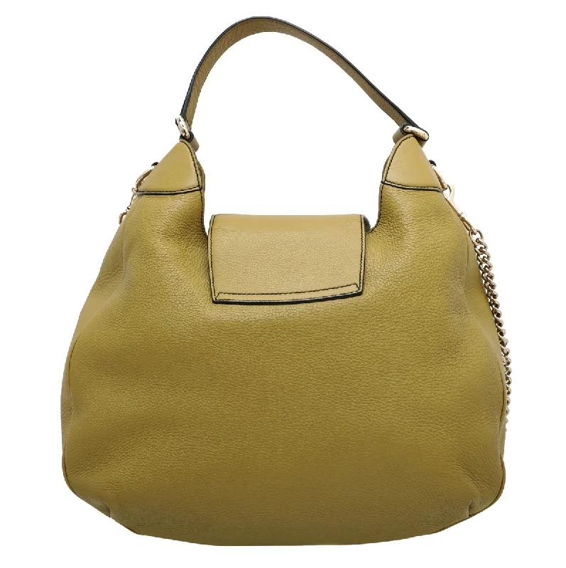 Gucci Marmont bags for women with gold - toned hardwareGucci Pale Olive Emily Hobo Bag