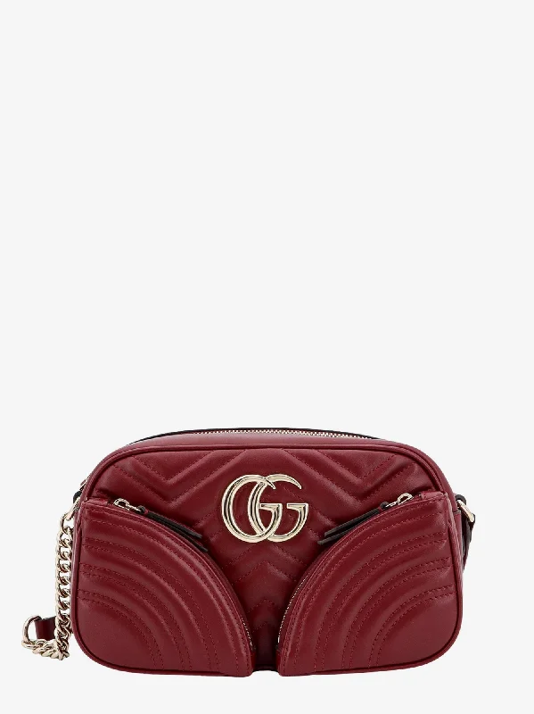 Ladies Gucci shoulder bags with a tassel decorationGucci Women Gucci Red Shoulder Bags