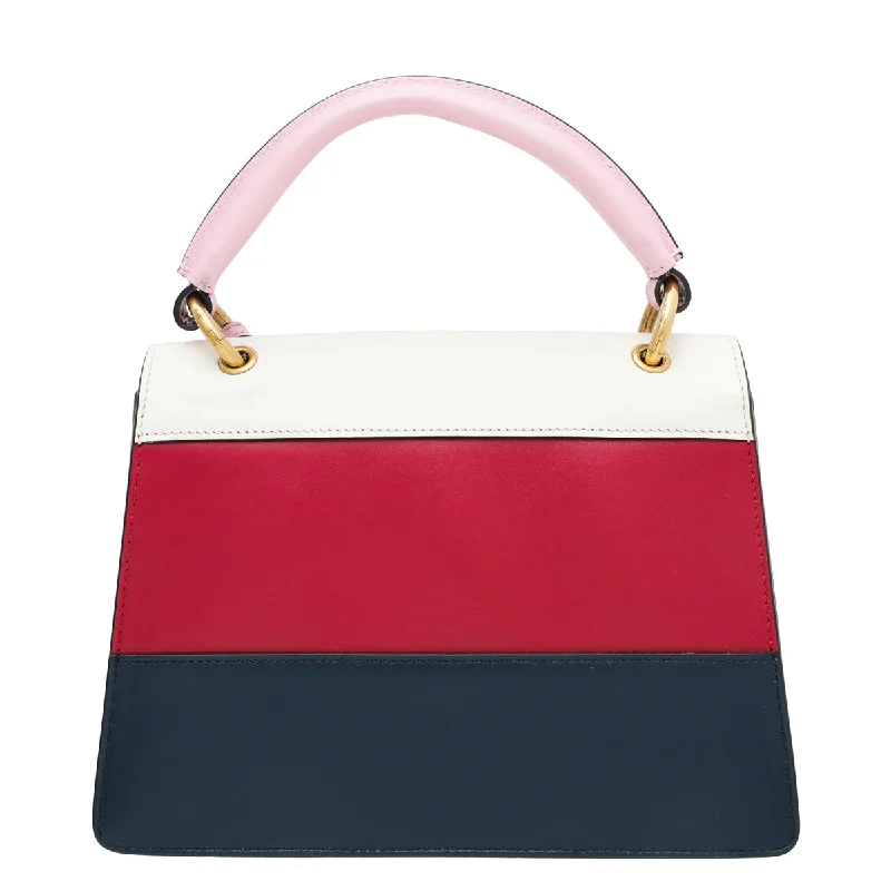 Women Gucci bags with a magnetic snap closure for easy accessGucci Multicolor Queen Margaret Top Handle Bag