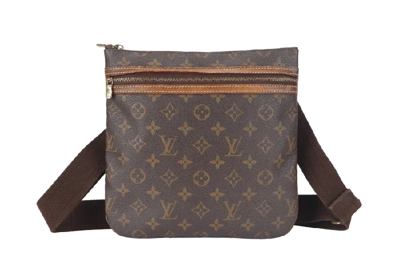 Louis Vuitton bags with a front - flap pocket for quick - access itemsLOUIS VUITTON BOSPHORE POCHETTE (M40044) SHOULDER CROSSBODY BAG MONOGRAM CANVAS NO DUST COVER