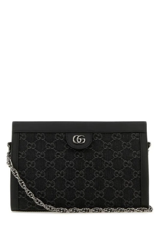 Women Gucci Sylvie bags featuring the signature web stripeGucci Women Gg Supreme Fabric And Leather Ophidia Crossbody Bag