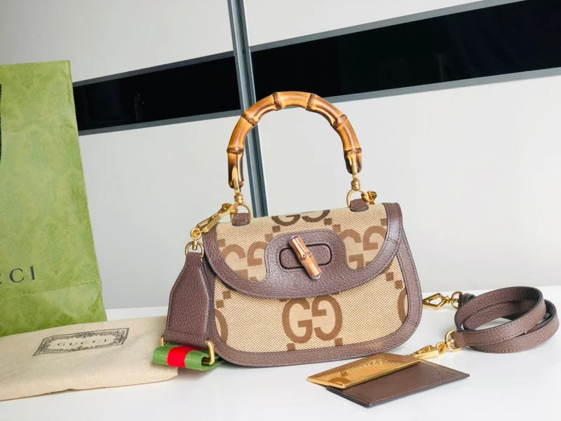 Women Gucci bags with a snap - button closure and a decorative charmWF - Gucci Bags - 13076