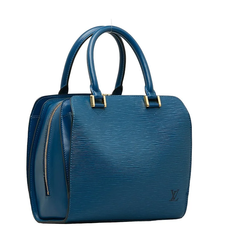 Louis Vuitton Capucines bags with smooth calfskin leather for luxuryLouis Vuitton Epiphone Handbag M52055 Tread Blue Leather  Louis Vuitton