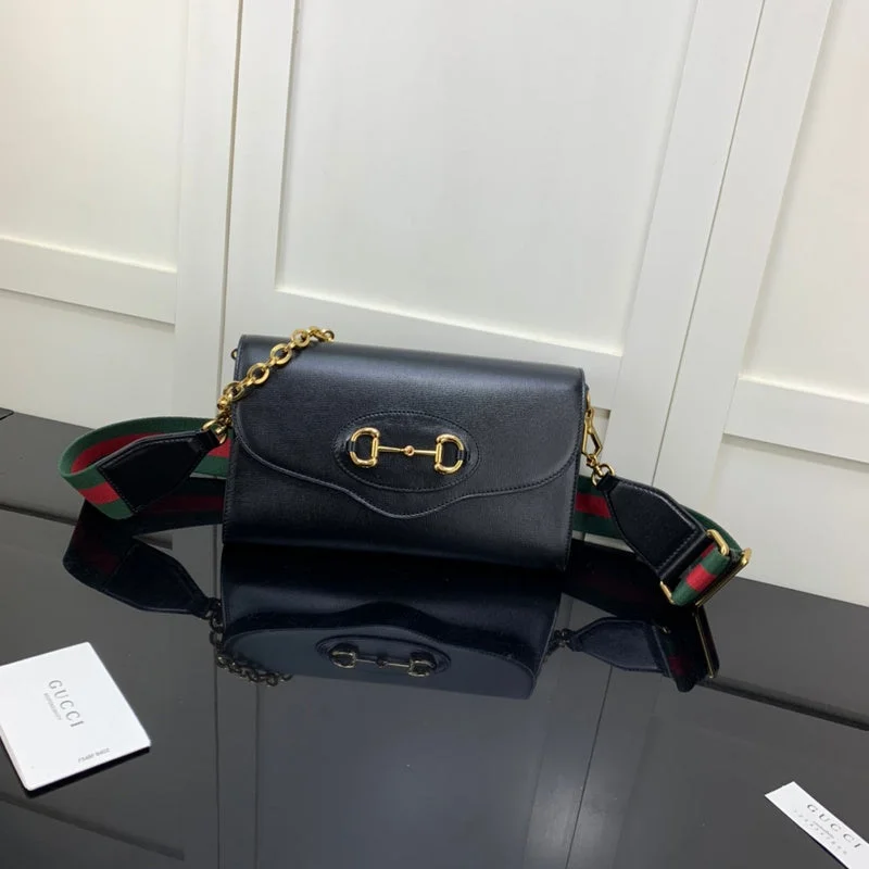 Women Gucci bags with a front - zip pocket for small itemsWF - Gucci Bags - 13133