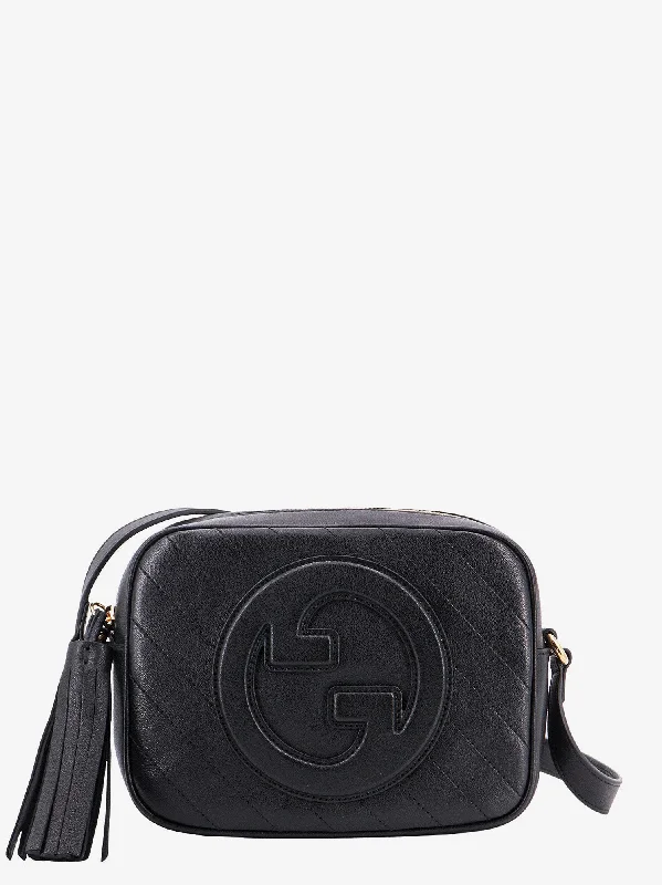 Women Gucci Sylvie bags featuring the signature web stripeGucci Women Gucci Black Shoulder Bags