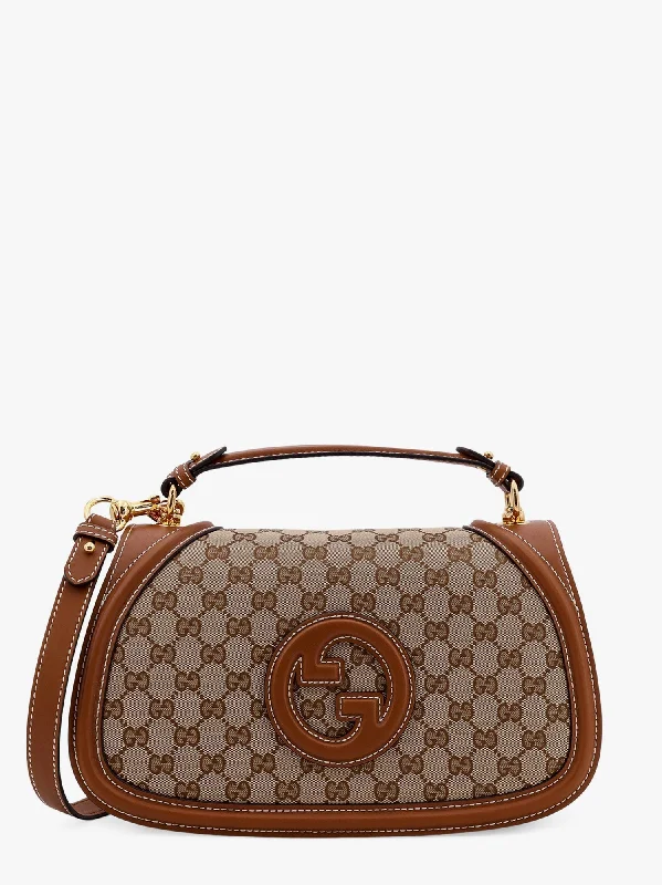 Gucci handbags for women with a patent - leather finishGucci Women Gucci Beige Shoulder Bags