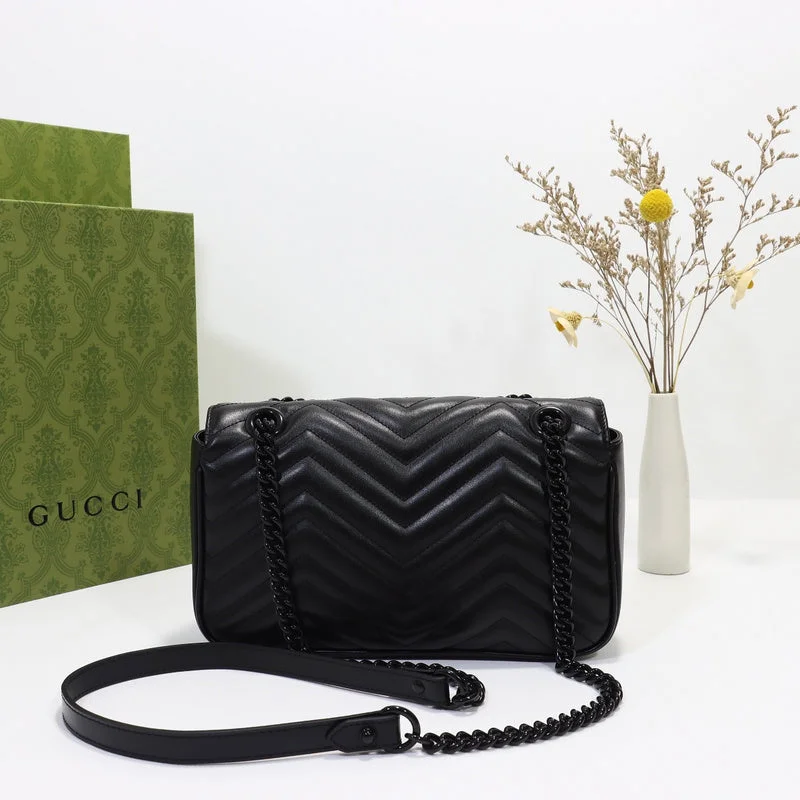 Women Gucci crossbody bags with a woven leather strapWF - Gucci Bags - 12982