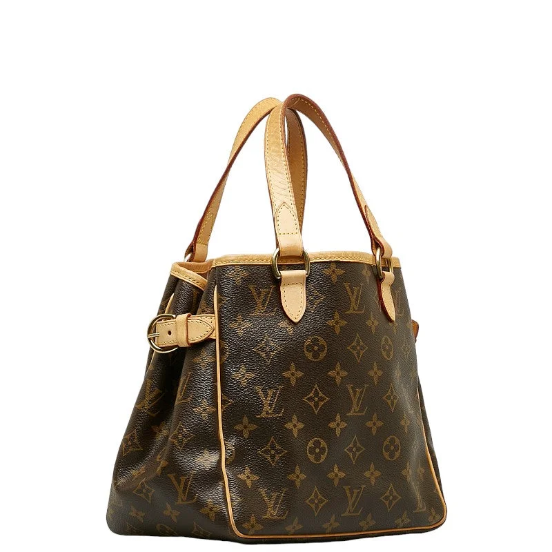 Louis Vuitton bags with a detachable mobile phone holder for convenienceLouis Vuitton Monogram Batignol Handbag M51156 Brown PVC Leather  Louis Vuitton