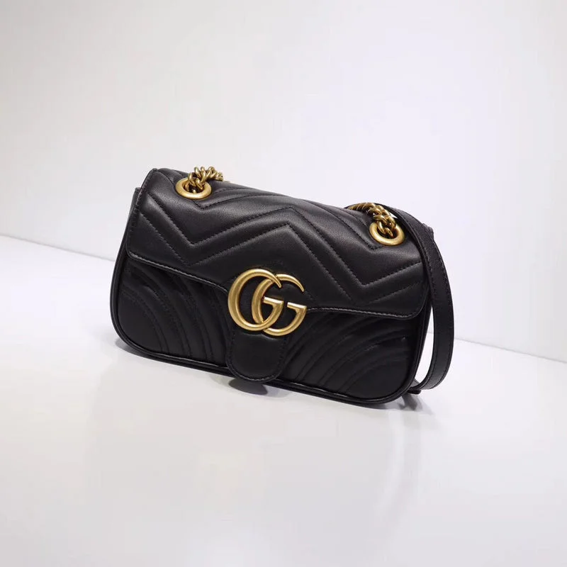 Women Gucci bags with a snap - button closure and a decorative charmWF - Gucci Bags - 12917